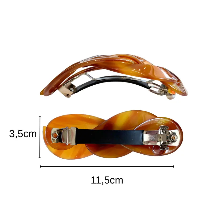 Presilha Trançada Acetato